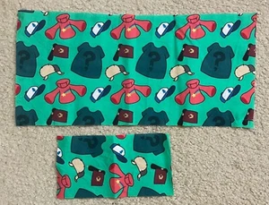 Gravity Falls Green Characters Fabric Remnants Cartoon BARGAIN Sewing Quilting - Picture 1 of 2