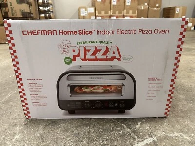 Horno eléctrico para pizza interior Chefman RJ25-PO12-SS - Caja abierta - Falta cáscara de pizza Foto 1 de 2
