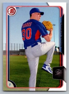 2015 Bowman Draft - Chrome #190 Carson Sands (RC) - Picture 1 of 2