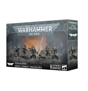 Warhammer 40k Astra Militarum Death Korps of Krieg Combat Engineers NEW in BOX - Picture 1 of 1