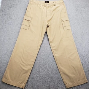 Weatherproof Pants Mens 36x32 Khaki Cargo Utility Outdoor Hiking Camping - Picture 1 of 21
