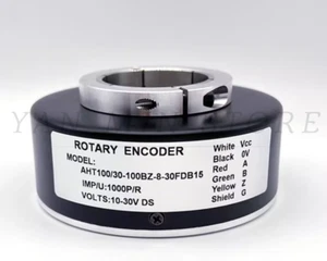 QTY:1 AHT100/30-100BZ-8-30FDB15 Hollow Shaft Motor Optical Encoder - Picture 1 of 1
