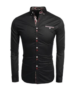 COOFANDY Men's Dress Shirt Long Sleeve Casual Button Down Shirts - Picture 1 of 4