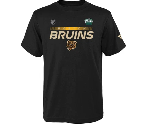 Boston Bruins NHL '22-'23 Winter Classic Locker Room T-Shirt Youth XL 18/20 Boys Cover