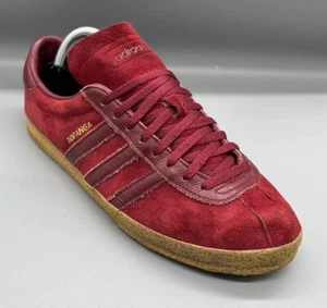 2015 Adidas Originals Topanga S75502 Red Gum Mens Uk 9 Casuals Terraces - Picture 1 of 7