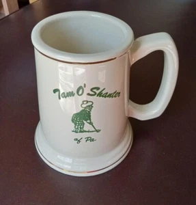 Campo de golf público Tam O' Shanter, Hermitage PA, jarra o taza de cerámica vintage - Imagen 1 de 5