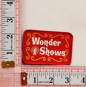 Wonder Shows Carnival Midway Vest Jacket Patch Badge Crest - Picture 1 of 1