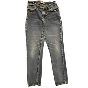 Levi's Skinny Jeans Women's 8 Mid Rise Classic Fit Stretch Denim Grunge - Picture 1 of 11
