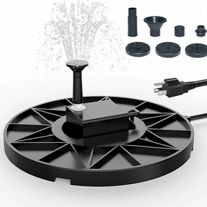Bird Bath Heater for Outdoors,70W Heated Bird Bath Shallow Water Pond Heater wit - Picture 1 of 12