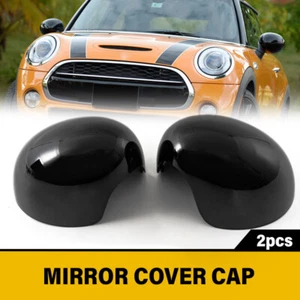 Tapa de cubierta de espejo retrovisor lateral reemplaza negro brillante para MINI Cooper F54 F55 F56 F60 14~19 - Imagen 1 de 14