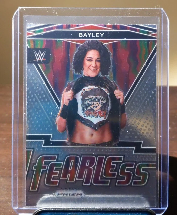 2022 Panini Prizm WWE Fearless #9 Bayley 💎💎💎 - Image 1 of 2