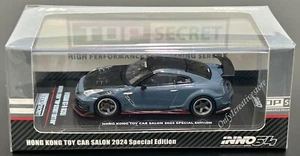 INNO64 Nissan GT-R R35 Nismo Top Secret 2024 HK Coche de Juguete Edición Salón 1:64 - Imagen 1 de 2