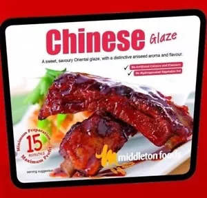 Chinese Glaze Middleton Foods Ribs Wings Chicken Pork Chops Stir Fry 80g-1750g - Picture 1 of 3