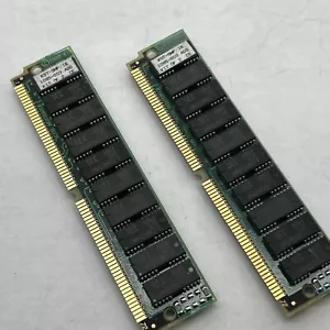 Pair of Kingston 8MB FPM 16MB 60NS SIMM 72-PIN 2X40 Memory KST-SMP / 16 92F0098 - Picture 1 of 5