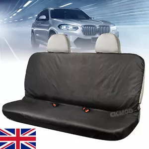 Waterproof Rear Car Bench Seat Cover Pets Dogs SUV Van Protector Mat Universal - Picture 1 of 8