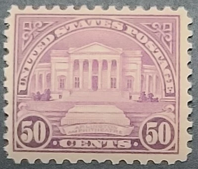 1931 US Scott #701 MNH Arlington Amphitheatre 50 Cents Rotary Printing Beauty Foto 1 de 2
