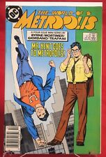 The World of Metropolis DC Comics Comic Book #3 1988 Bagged Boarded