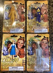 Mago de Oz NUEVO De Colección MGM 2005 - 4 Figuras Set Dorothy Tin Man Lion Scarecrow - Imagen 1 de 4