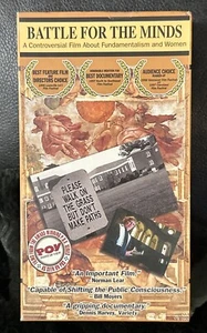 VHS BATTLE FOR THE MINDS a film by Steven Lipscomb - Fundamentalism & Women New - Picture 1 of 5