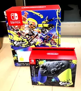 Nintendo Switch Konsole (OLED-Modell) - Splatoon 3 mit Wireless Pro Controller - Bild 1 von 3
