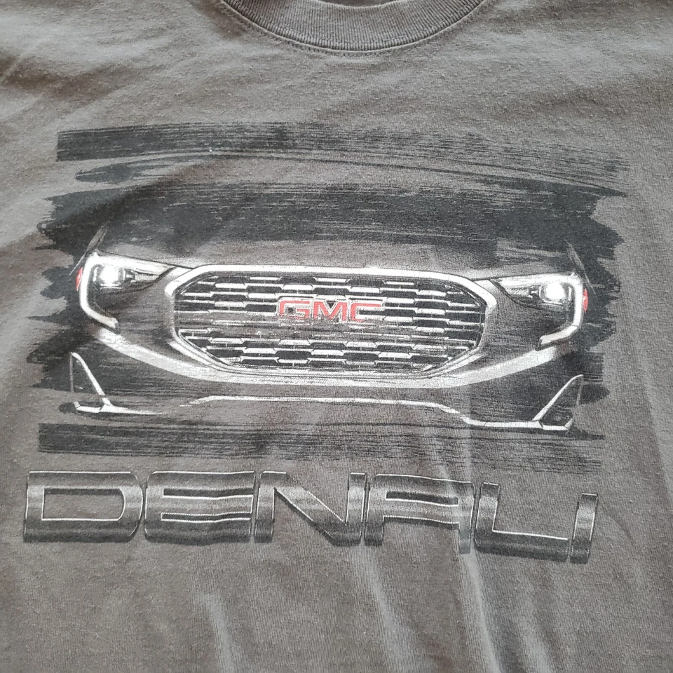 GMC Denali размер средний серый рубашка по всему печати General Motors - Изображение 1 из 4