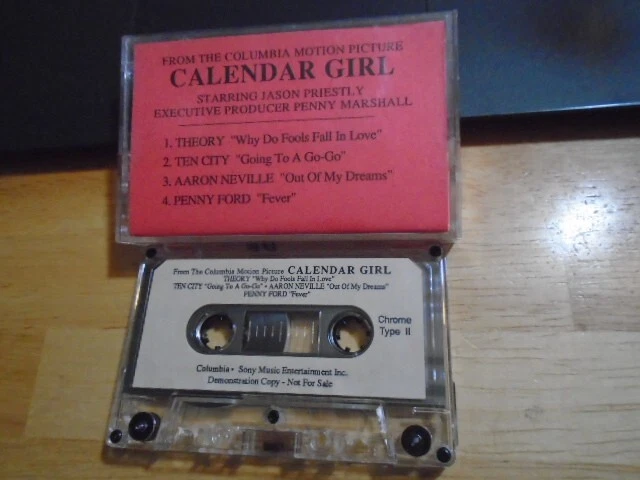 RARE PROMO Calendar Girl CASSETTE TAPE soundtrack sampler PENNY FORD Ten City 93 - Image 1 of 1