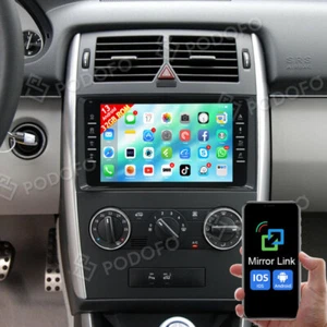 Autoradio Für Mercedes-Benz A/B Klasse/Vito W169 W639 W245 Android 13.0 GPS Navi - Bild 1 von 14