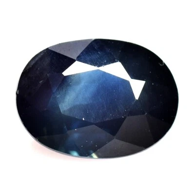  1.14 Ct Blue Green Sapphire Oval 100% Natural Loose Gemstone Madagascar - Image 1 of 3