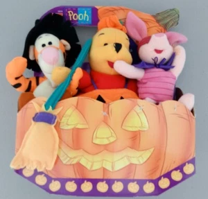 1999 Fisher Price #23218 Winnie Puuh, Tigger & Ferkel Halloween - NEU - Bild 1 von 6