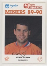 1989-90 University of Texas-El Paso UTEP Miners Team Issue Merle Heimer