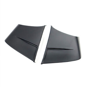 Winglets Air Deflector Wing Body Kits Spoiler Matte Black For Motorcycle Scooter