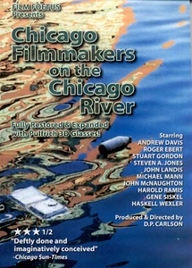 CHICAGO FILMMAKERS ON THE CHICAGO RIVER, DVD (New) +3D glasses, Signed Promo! - Imagen 1 de 8