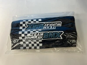 OLD SCHOOL BMX TEAM MURRAY BMX 330 BLACK BLUE & WHITE PAD SET VINTAGE NOS - Bild 1 von 17