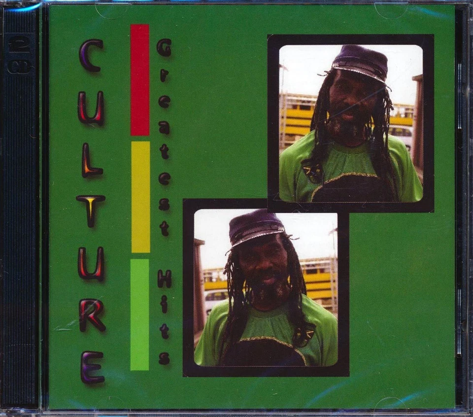 CULTURE Greatest Hits Double Disc Reggae Roots CD .