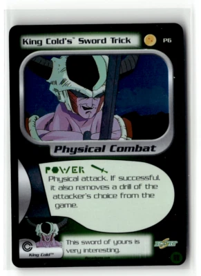 Dragon Ball Z TCG - King Cold's Sword Trick P6 - FOIL - Promo Trunks Saga Score - Image 1 of 4