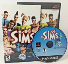 Sony Playstation 2 PS2 The Sims TESTED COMPLETE NICE Fast Free Shipping!
