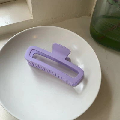 Pinza para el pelo grande para mujer coreana elegante tiburón gorra geométrica horquilla abrazadera Foto 1 de 4