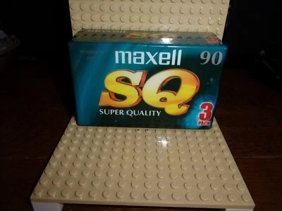 Lot  3 cassettes vierge MAXELL 90 neuves scellées - Photo 1/3