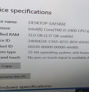 Dell Optiplex 790 SFF 128gb SSd 500gb HDD +12gb Ram fresh install windows 10 - Picture 1 of 8