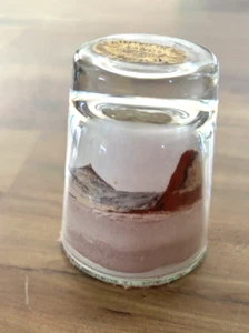 Vintage Painted Desert Sands Shot Glass Made by a Northern Arizona Artist - Picture 1 of 2