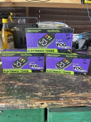 NIB Timer Control for Fog Machine Model 25254 Duration Interval Auto Manual NEW - Image 1 of 2