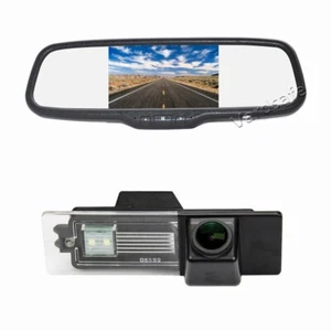 Rear View Camera 5'' Clip-on Mirror Monitor for BMW 1 Series M1 E81 E87 F20 F21 - Picture 1 of 8