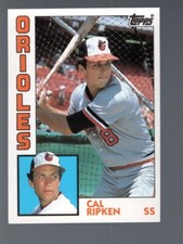 1984 Topps Tiffany Cal Ripken #490