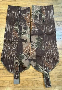 Flint River Outdoor Wear Realtree Camo Snake Chaps Regular Short Made In USA - Picture 1 of 8