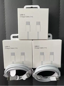 3 x Câble Chargeur Rapide USB Type-C Cordon de Données de Charge pour iPhone 15 Pro Max & Plus - Photo 1 sur 17