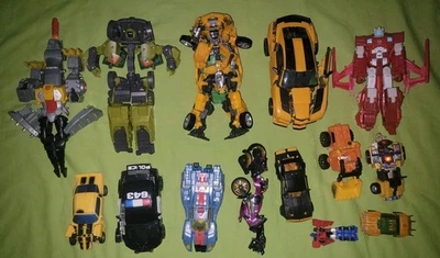 Transformers Bumblebee Robot Vehicle Figures Parts Accessories Fodder Lot - Image 1 of 4