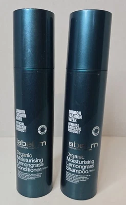Label.m Organic Lemongrass Sulfate Free Conditioner & Shampoo Set 2pk 200ml New - Image 1 of 2