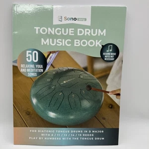 Libro Musica Tamburo Lingua - 50 Canzoni Relax, Yoga e Meditazione - Lettura Musica - Foto 1 di 5