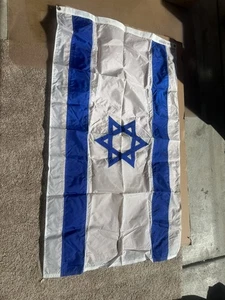 Riesige 3 Fuß x 5 Fuß hochwertige Israel Flagge - Bild 1 von 3