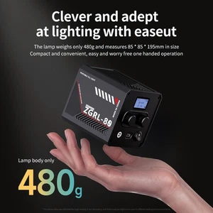 60W LED Video Light Bi-color COB Light 8 Light Effects For YouTube Photography - Picture 1 of 9